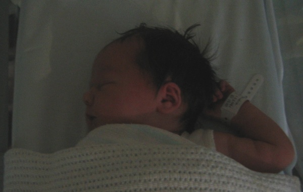 Annabelle: hours old